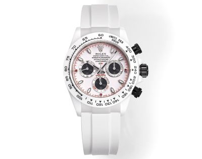 ROLEX Daytona 40*13.5MM Ceramics Bezel 7750 Movement White Wrist Watch